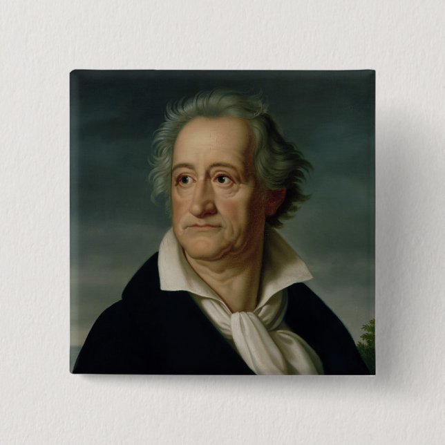 Chapa Cuadrada Goethe (Anverso)