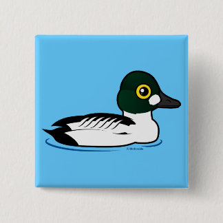 Chapa Cuadrada Goldeneye del campo común de Birdorable