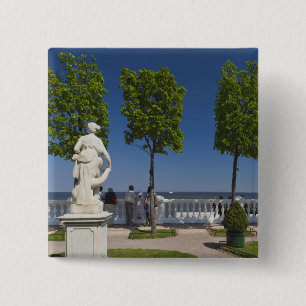 Chapa Cuadrada Golfo de Finlandia desde la Villa Monplaisir