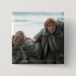 Chapa Cuadrada GOLLUM™ y Samwise