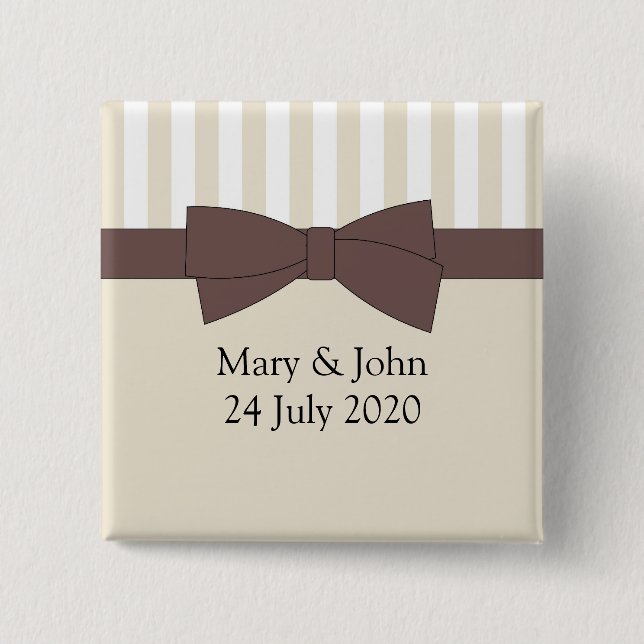 Chapa Cuadrada Golpear y rayas. Texto personalizado (Anverso)