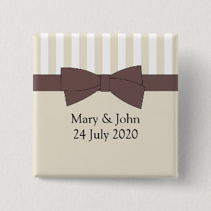 Chapa Cuadrada Golpear y rayas. Texto personalizado