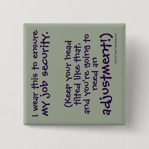 Chapa Cuadrada Graciosa seguridad laboral de quiropráctico