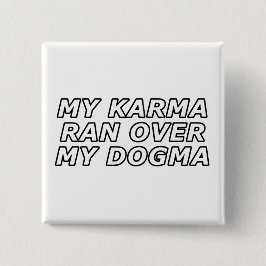 Chapa Cuadrada Gracioso regalo de broma de citas espirituales sar