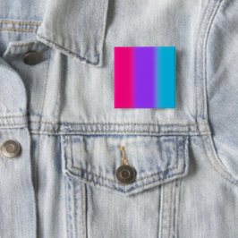 Chapa Cuadrada Gradiente de Orgullo Andrógino - Bandera Andrógina