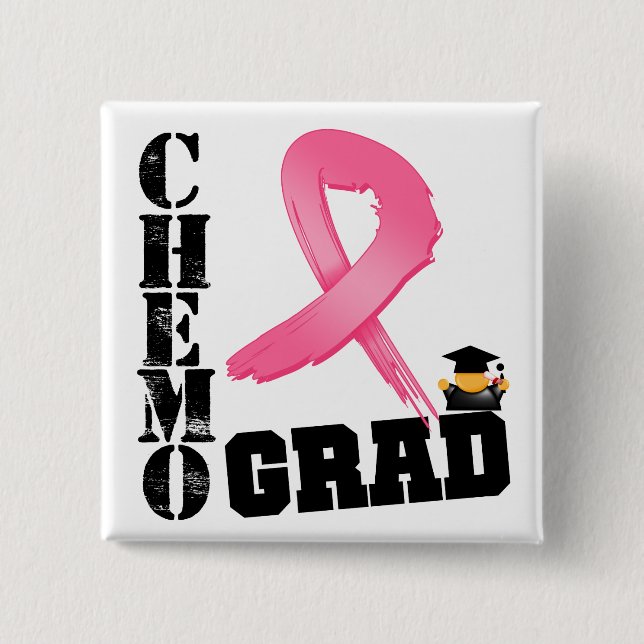 Chapa Cuadrada Grado de Chemo Cancer (Anverso)