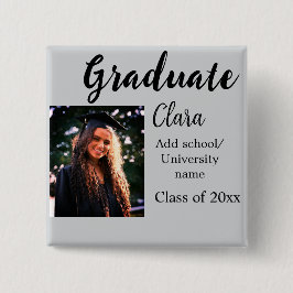 Chapa Cuadrada Graduación añadir clase de nombre de 20xx congrats
