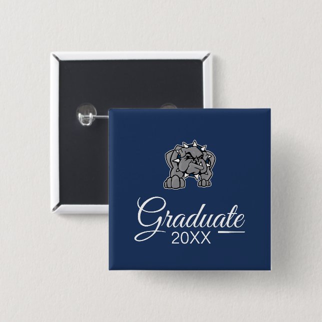 Chapa Cuadrada Graduado de SWOSU (Anverso y reverso)