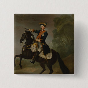 Chapa Cuadrada Graf von Schwerin de Kurt Cristóbal a caballo