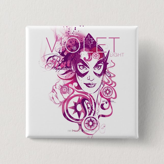 Chapa Cuadrada Gráfico 3 del zafiro de estrella (Anverso)