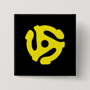 Chapa Cuadrada Gráfico de espaciador amarillo 45