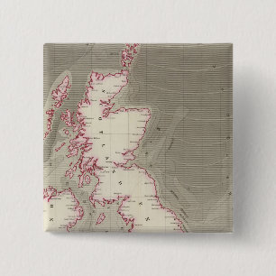 Chapa Cuadrada Gráfico editorial Mares británicos