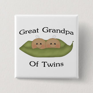 Chapa Cuadrada Gran abuelo de gemelos