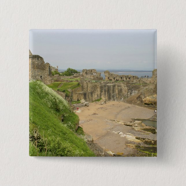 Chapa Cuadrada Gran Bretaña, Reino Unido, Escocia, St. (Anverso)