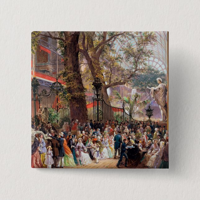 Chapa Cuadrada Gran exposición, 1851: interior (Anverso)