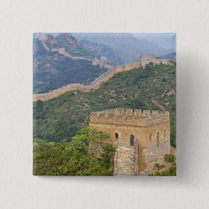 Chapa Cuadrada Gran Muralla China en Jinshanling, China. 2