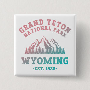 Chapa Cuadrada Gran Parque Nacional Teton Gradiente Wyoming USA