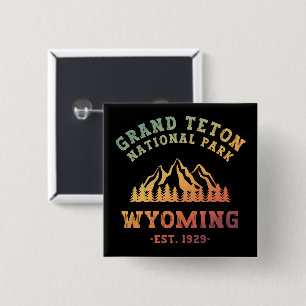 Chapa Cuadrada Gran Parque Nacional Teton Gradiente Wyoming USA