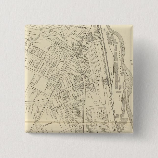 Chapa Cuadrada Grandes cataratas, Somersworth (Anverso)