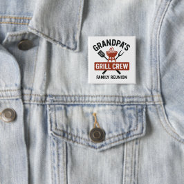 Chapa Cuadrada Grandpa’s Grill Crew | Family BBQ Reunion Shirt