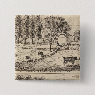 Chapa Cuadrada Granja de ganado en Orwell Vermont