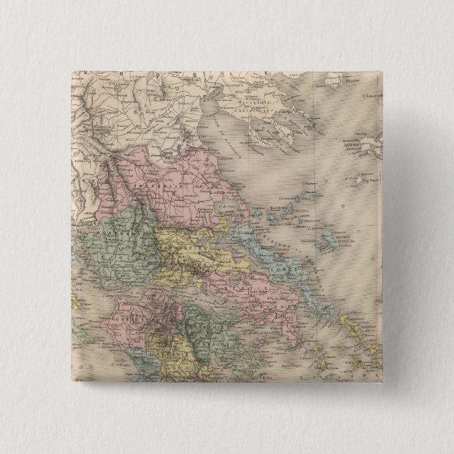 Chapa Cuadrada Grecia 10 (Anverso)