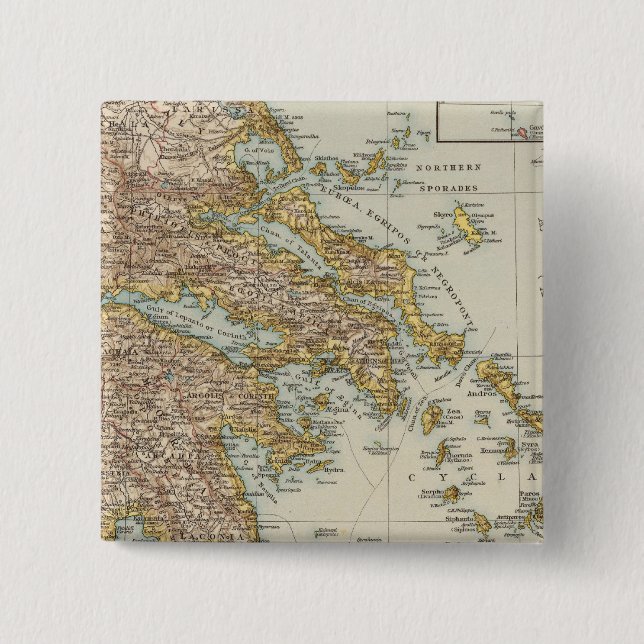 Chapa Cuadrada Grecia 4 (Anverso)
