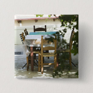 Chapa Cuadrada GRECIA, CRETA, Provincia de Hania, Vamos: Mesa de