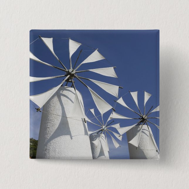 Chapa Cuadrada GRECIA, CRETE, Provincia de Iraklio, Ano Kera:2 (Anverso)