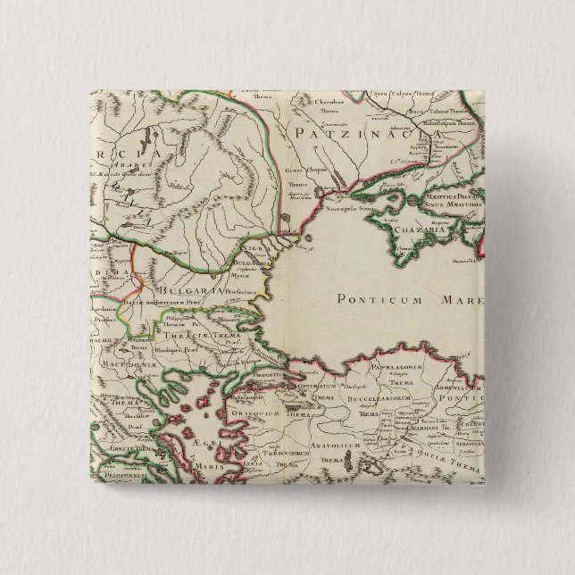 Chapa Cuadrada Grecia, Turquía, Europa (Anverso)