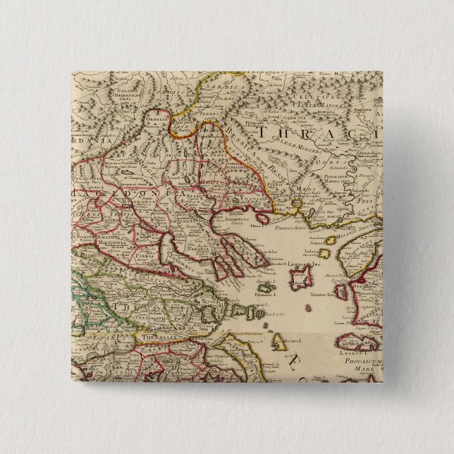 Chapa Cuadrada Grecia y Macedonia (Anverso)