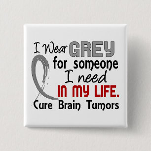 Chapa Cuadrada Gris para alguien necesito tumores cerebrales