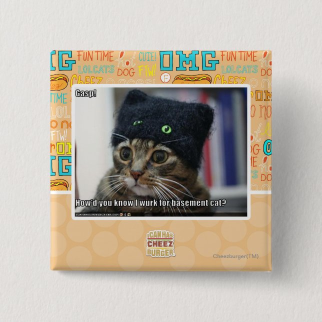 Chapa Cuadrada ¡Grito de asombro! (Anverso)