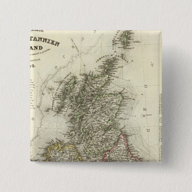 Chapa Cuadrada Grossbritannien (Irlanda) (Anverso)