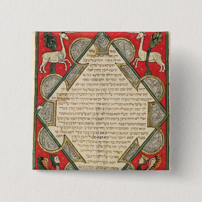 Chapa Cuadrada Grotesques, ilustracion del (Anverso)