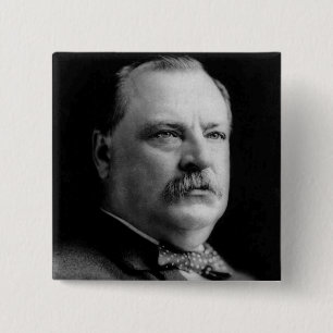 Chapa Cuadrada Grover Cleveland