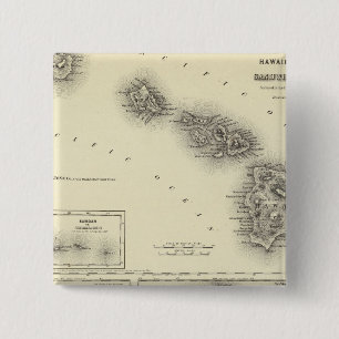 Chapa Cuadrada Grupo Hawaiano O Islas Sandwich