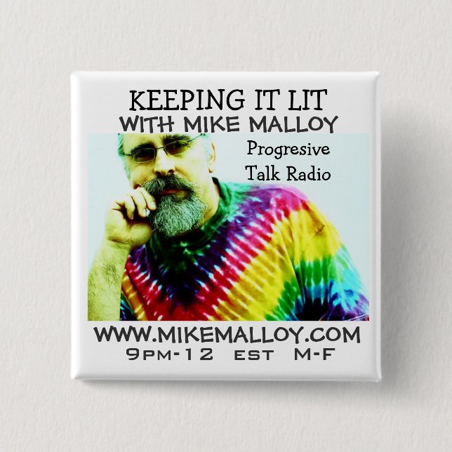 CHAPA CUADRADA GUARDÁNDOLO TRUTHSEEKER ENCENDIDO (Anverso)