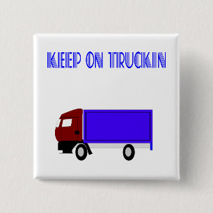 Chapa Cuadrada Guarde en Truckin