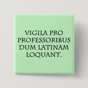 Chapa Cuadrada Guárdese de los expertos (latinos)