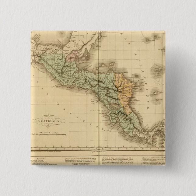 Chapa Cuadrada Guatemala (Anverso)