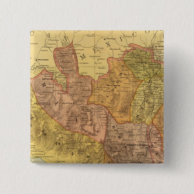 Chapa Cuadrada Guerrero (Anverso)