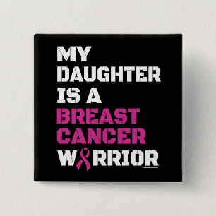 Chapa Cuadrada Guerrero/bloque/hija... Cáncer de mama