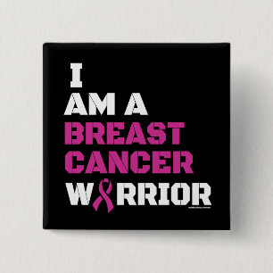 Chapa Cuadrada Guerrero/bloque/yo soy... Cáncer de mama