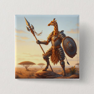 Chapa Cuadrada guerrero jirafa