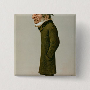 Chapa Cuadrada Guillermo Ewart Gladstone