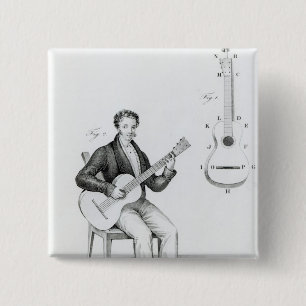 Chapa Cuadrada Guitarra