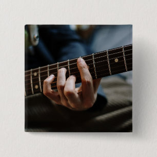Chapa Cuadrada Guitarra Awesome
