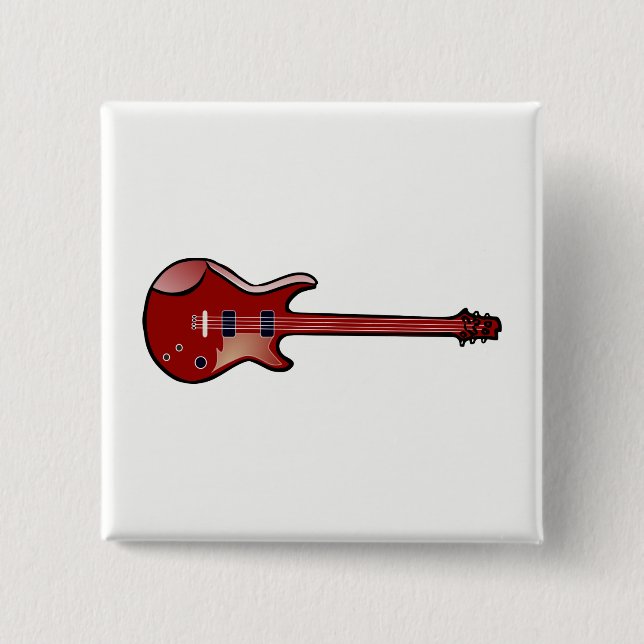 Chapa Cuadrada Guitarra bajo (Anverso)