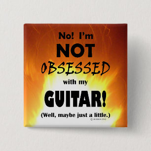 Chapa Cuadrada Guitarra obseada